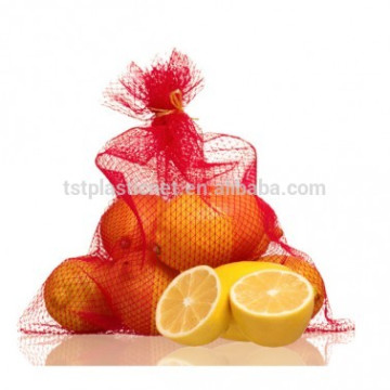 Sacs tubulaires nets de sac de filet de PE pour des fruits et légumes